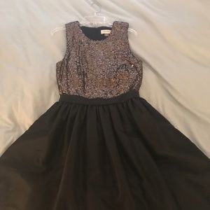 Calvin Klein Classy Sequin Satin Dress